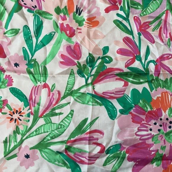 Kate Spade Large Floral Silk Scarf - Picture 4 of 4